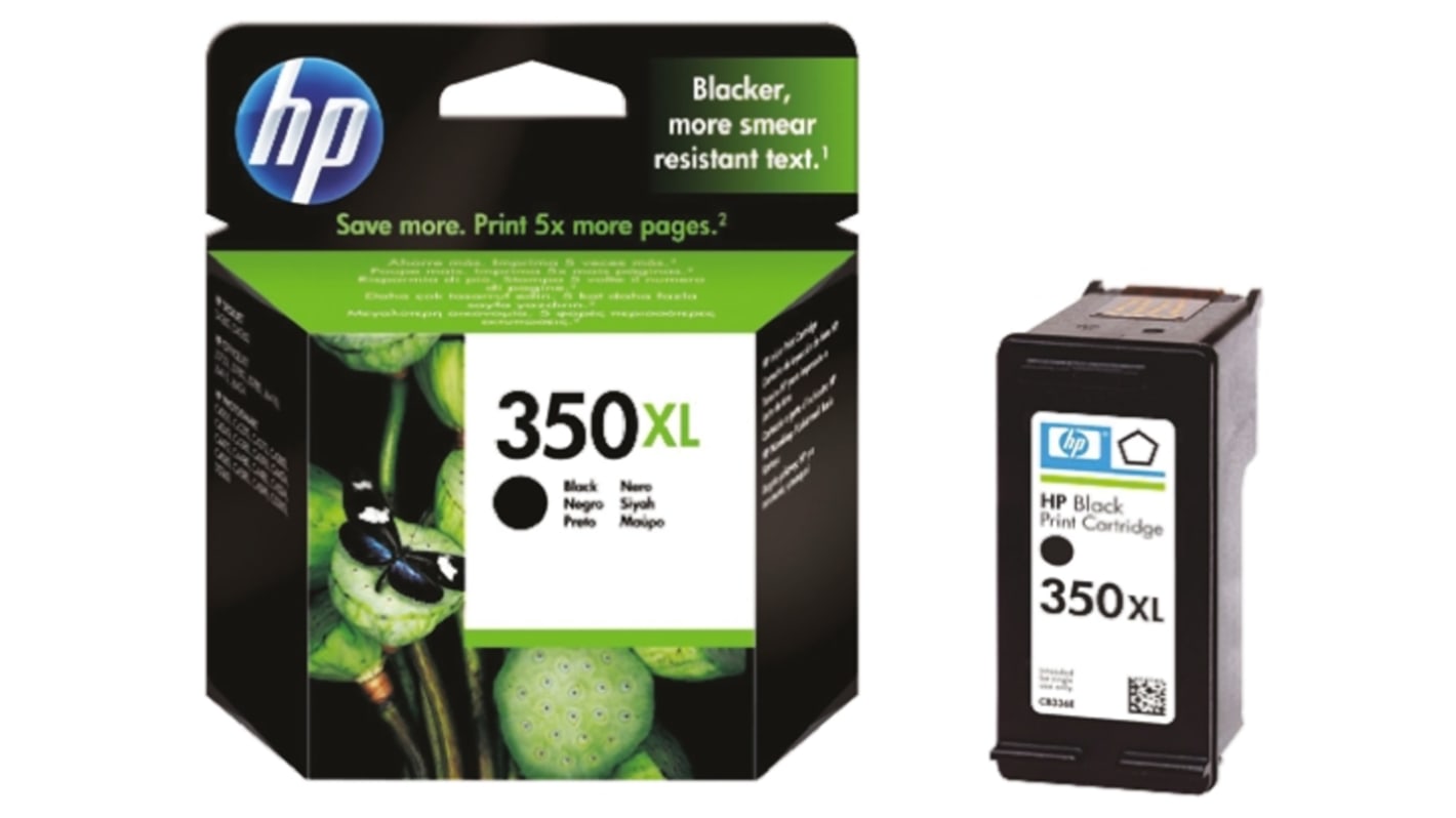 Hewlett Packard 350XL Black Ink Cartridge