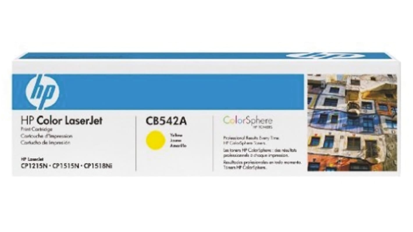 Hewlett Packard CB542A Yellow Toner Cartridge HP Compatible