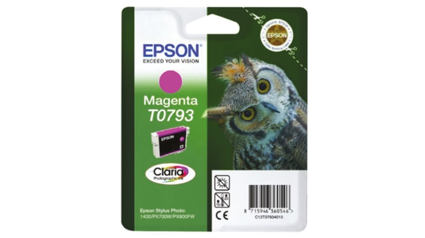 Epson T079 Druckerpatrone für Epson Patrone Magenta 1 Stk./Pack