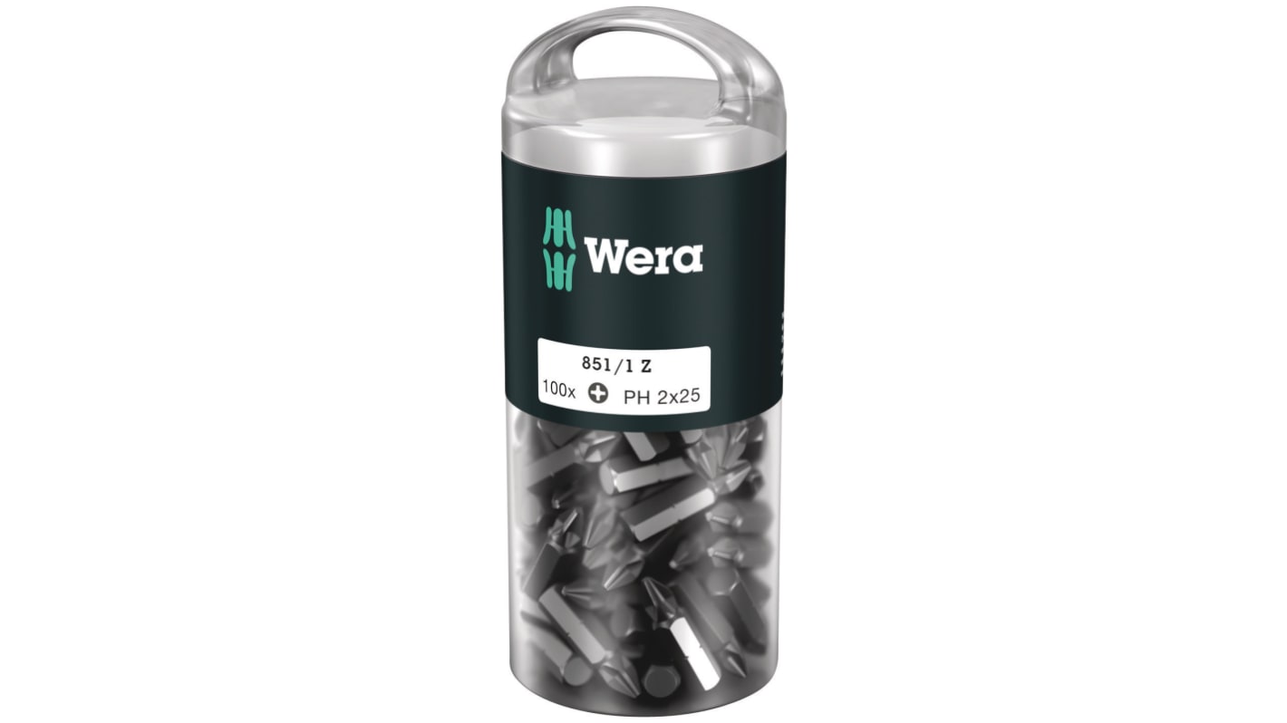 Wera Phillips Screwdriver Bit PH2 Tip