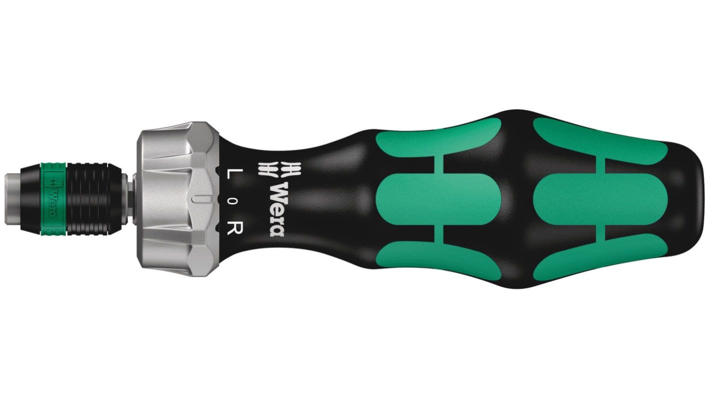 Wera 1/4 in Hexagon Ratchet Screwdriver, 150 mm length