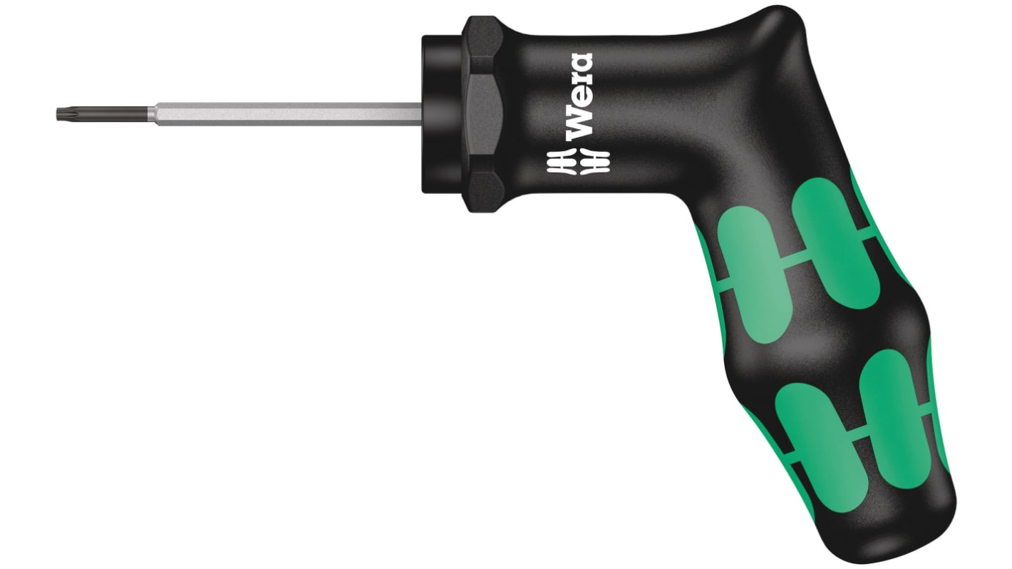 Wera Pre-Settable Torx Torque Screwdriver, 5Nm, T20 Drive, ±10 % Accuracy