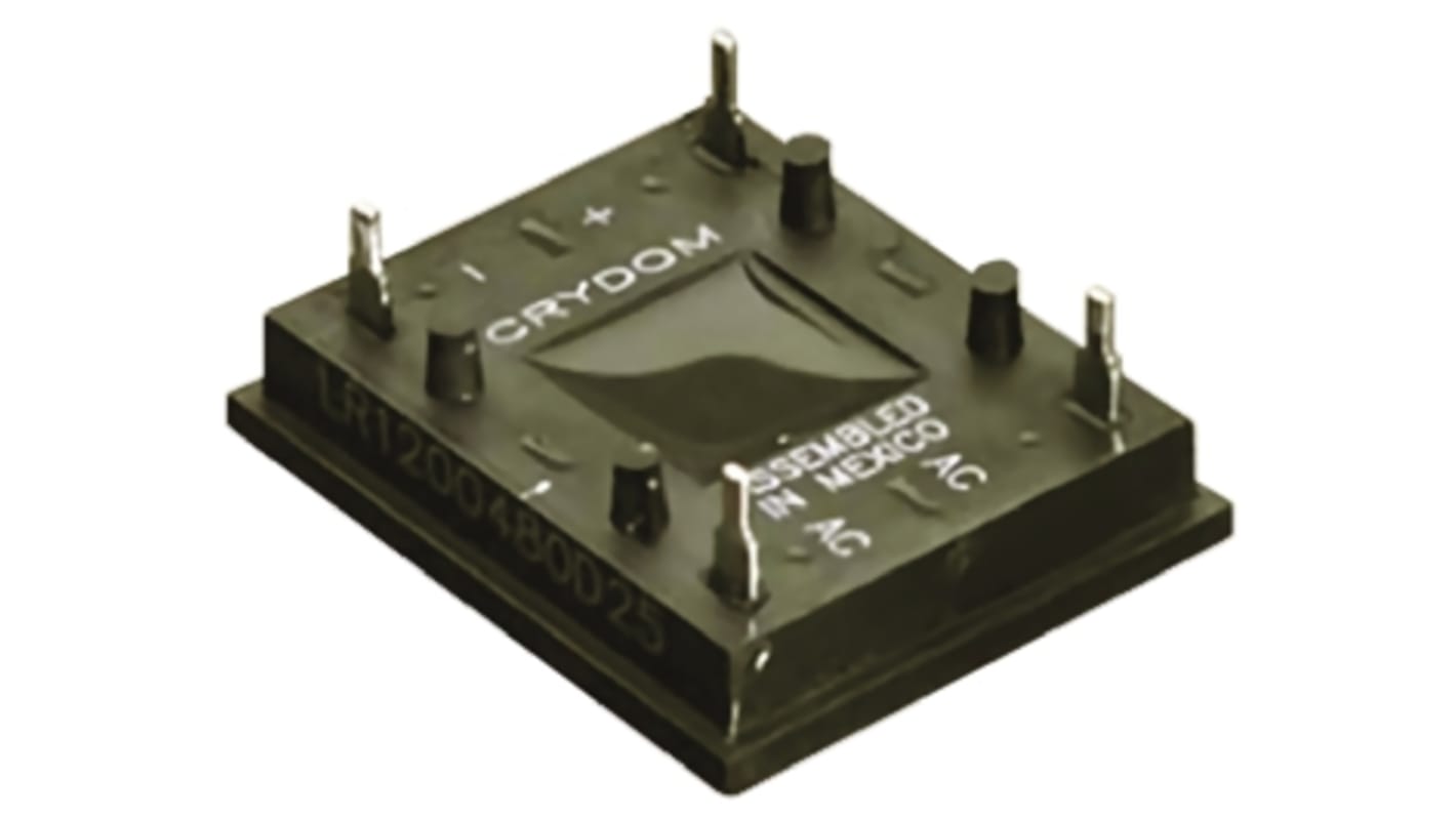 Sensata Crydom LR Series Solid State Relay, 40 A Load, PCB Mount, 530 V rms Load, 32 V dc Control