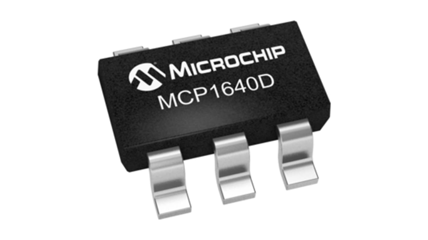 Microchip Aufwärtsregler Step Up 350mA 1-Ausg. SOT-23, 6-Pin, Einstellbar, 575 kHz
