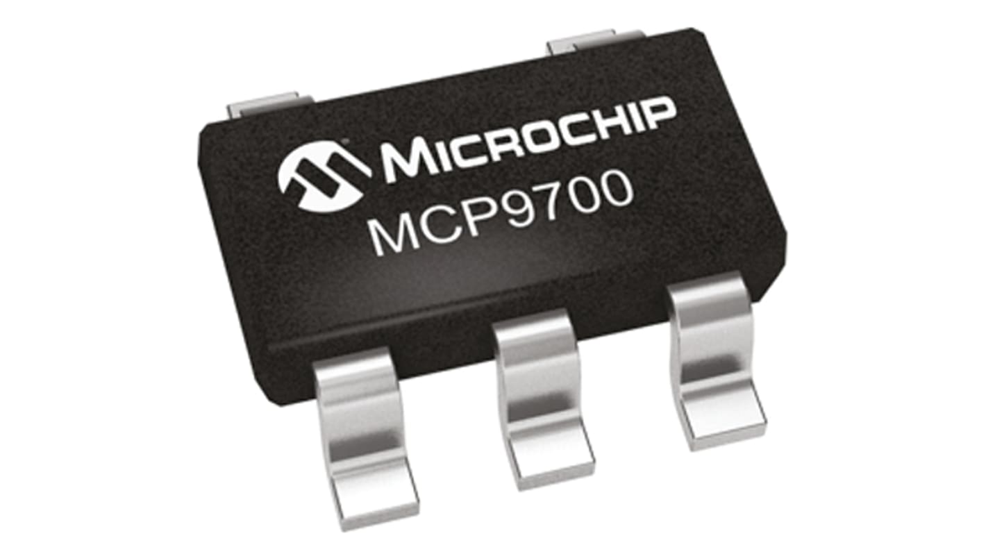 Microchip Voltage Temperature Sensor, Voltage Output, Surface Mount, Analogue, ±4°C, 5 Pins