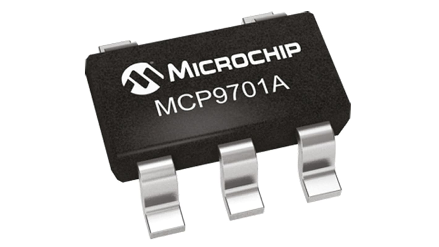 Microchip Voltage Temperature Sensor, Voltage Output, Surface Mount, Analogue, ±1°C, 5 Pins