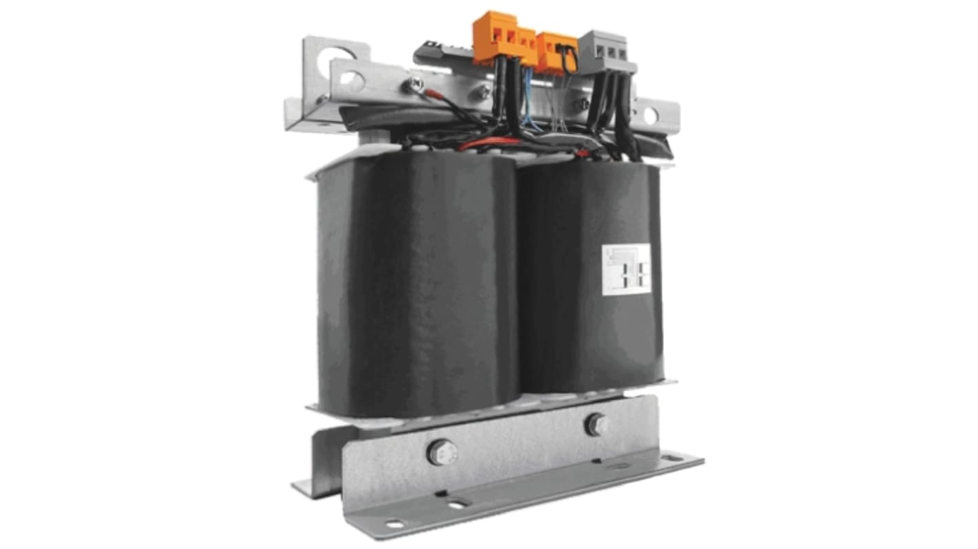 Block 8kVA 1 Output Chassis Mounting Transformer, 115/230V ac