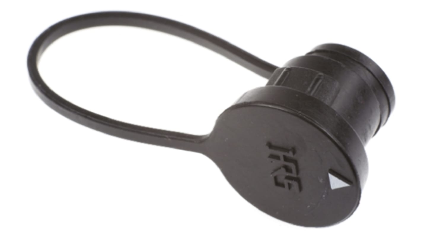 Hirose HR30 Female Dust Cap, Shell Size 8 IP67 Rated, Polymer