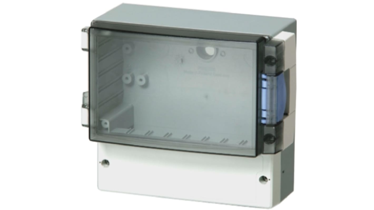 Fibox, Gehäuse, Grau, Polycarbonat, IP65, 188 x 160 x 106mm, CARDMASTER
