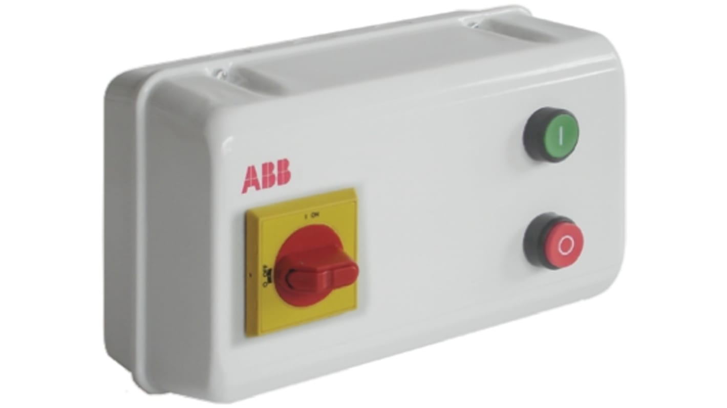 Starter stella-triangolo ABB, 3 fasi, 15 kW, 230 V c.a., IP55