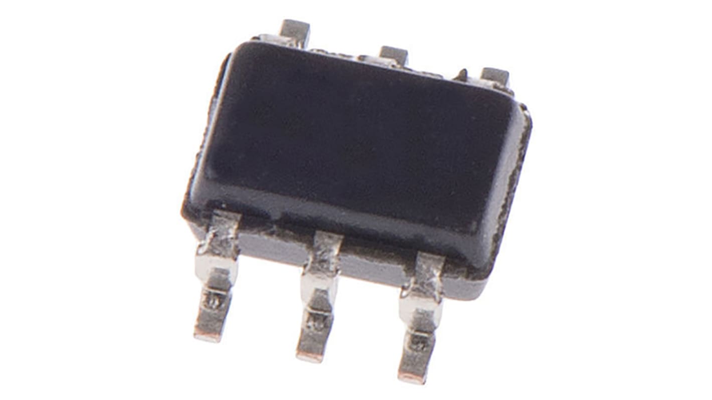 Dual N/P-Channel-Channel MOSFET, 220 mA, 410 mA, 25 V, 6-Pin SOT-363 onsemi FDG6322C