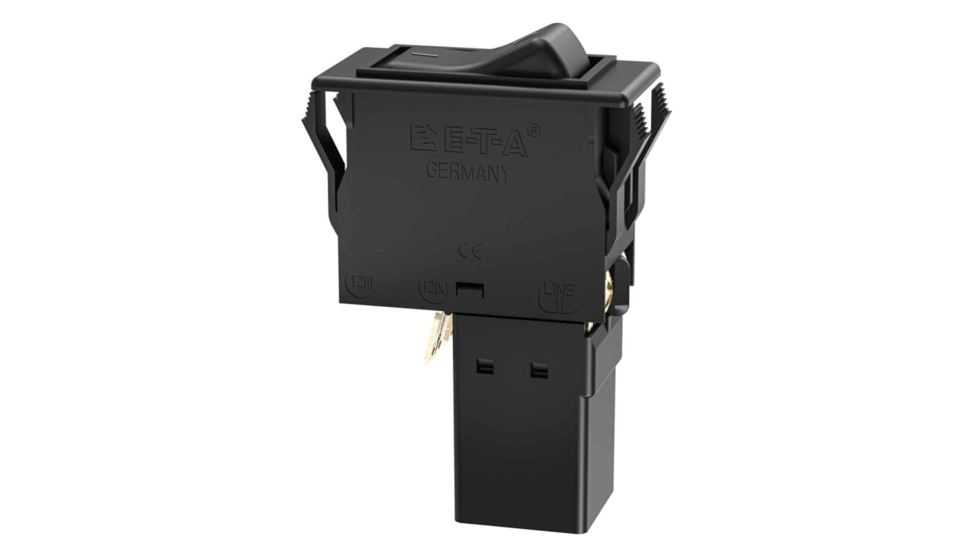 ETA Thermal Circuit Breaker - 3120 2 Pole 250V Voltage Rating Snap In, 5A Current Rating