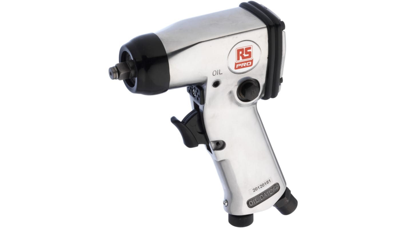 RS PRO APT105 3/8 in Air Impact Wrench, 9000rpm, 135Nm