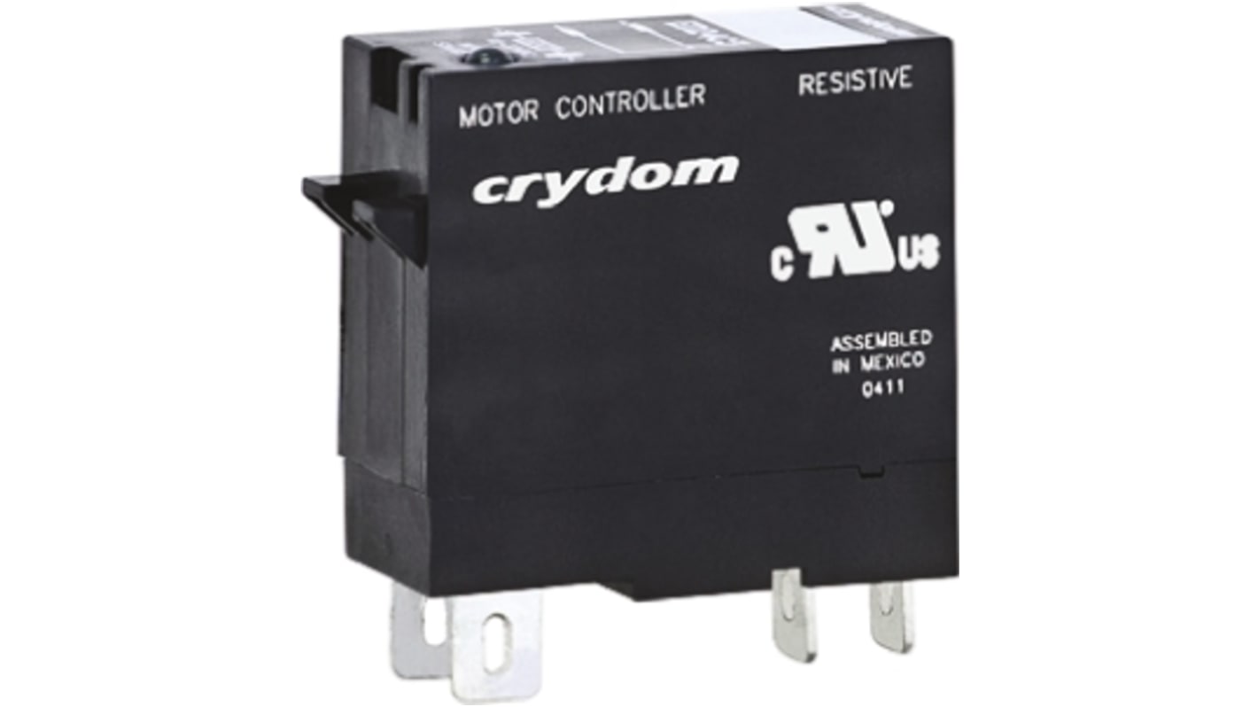 Sensata Crydom Solid State Relay, 3 A Load, DIN Rail Mount, 280 V rms Load, 32 V dc Control