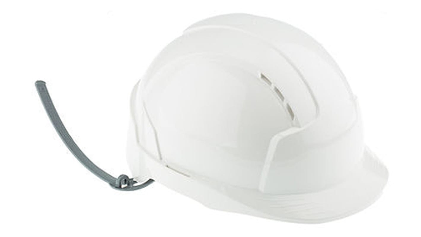 JSP EVOLite White Safety Helmet , Adjustable, Ventilated