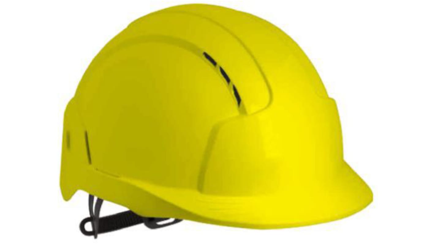 JSP EVOLite Yellow Safety Helmet , Adjustable, Ventilated