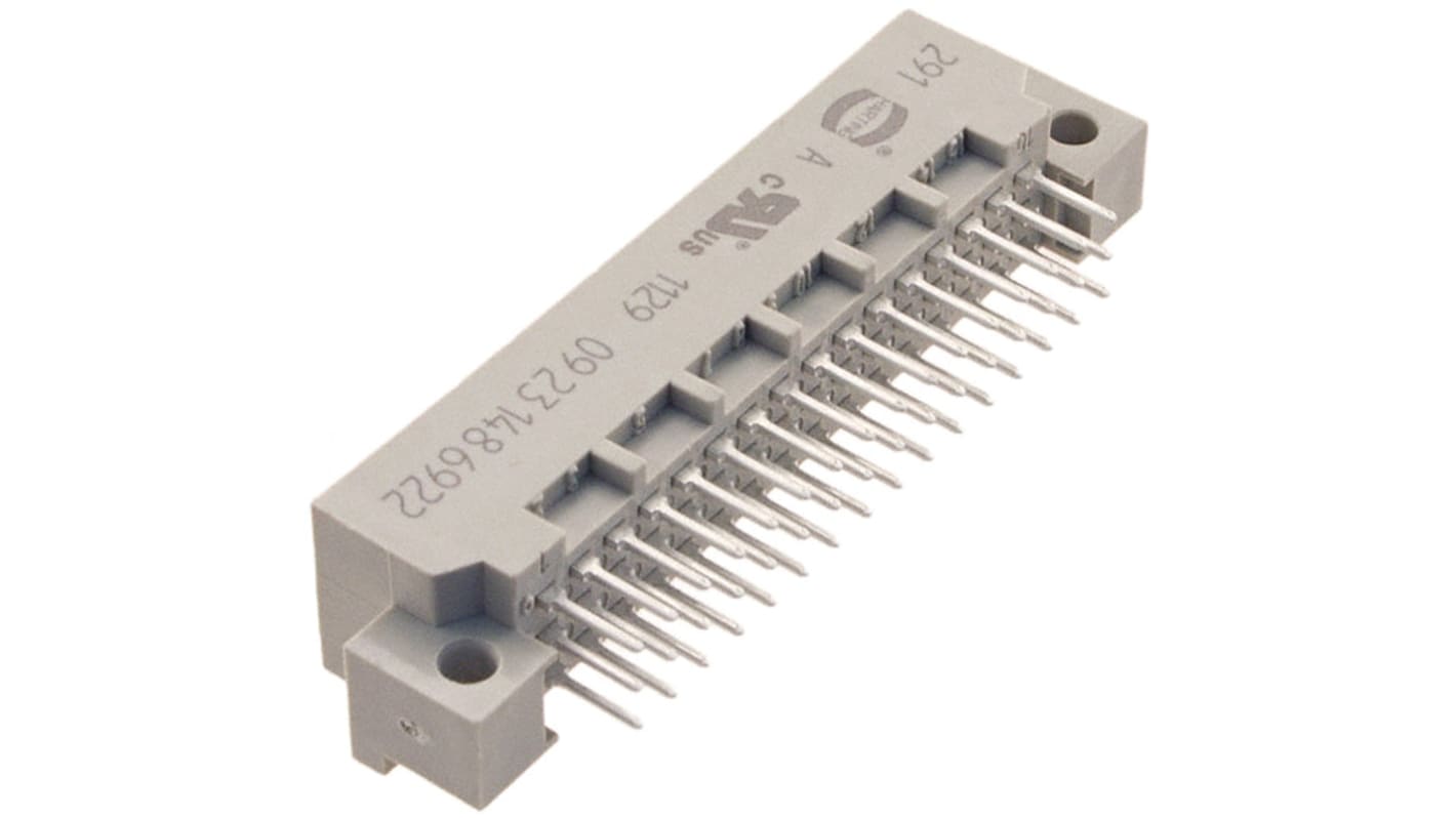 Harting 09 23 48 Way 2.54mm Pitch, Type 2C Class C2, 3 Row, Straight DIN 41612 Connector, Plug