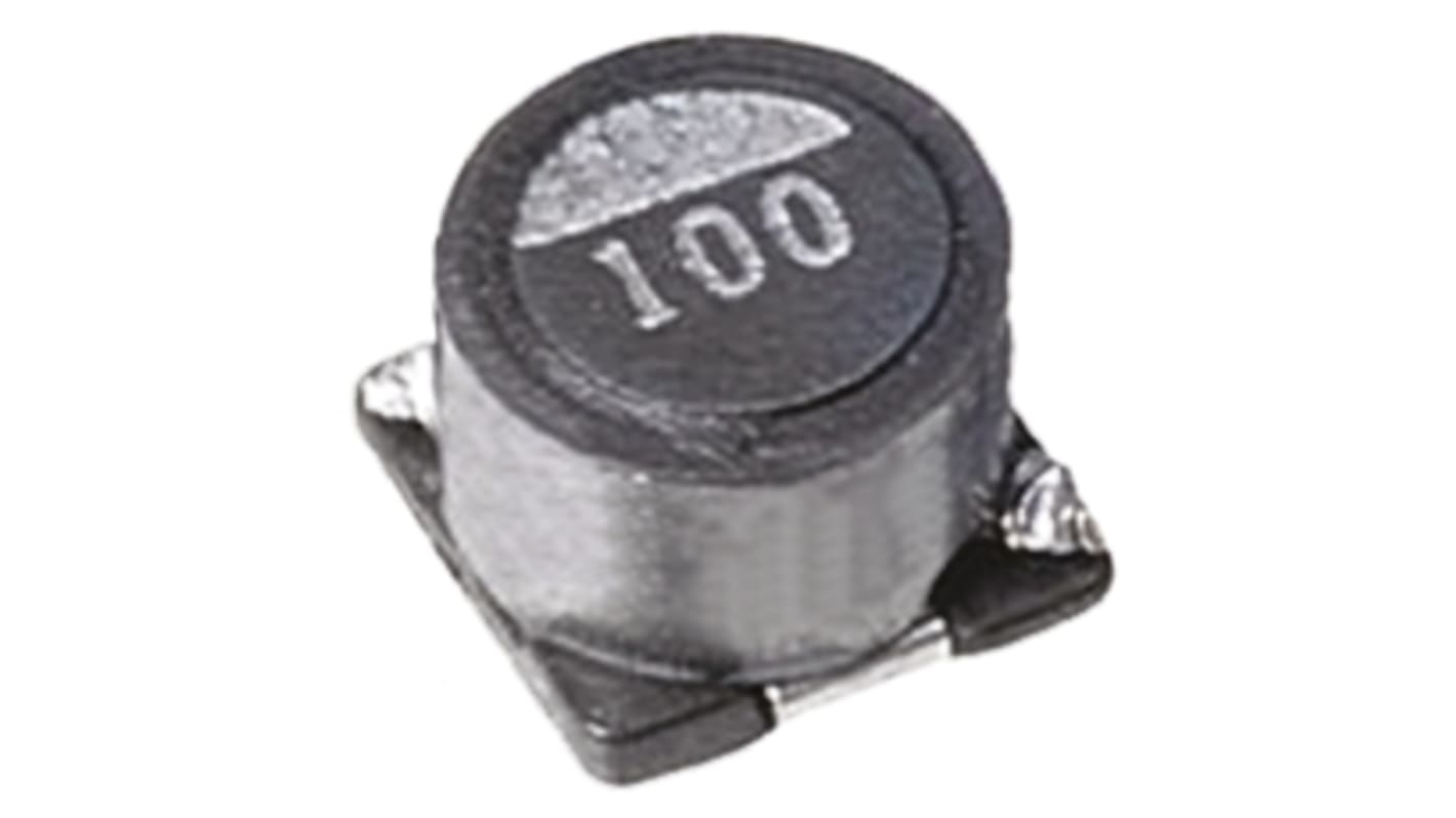 TDK, SLF, 6028 Shielded Wire-wound SMD Inductor with a Ferrite Core, 100 μH ±20% Wire-Wound 640mA Idc