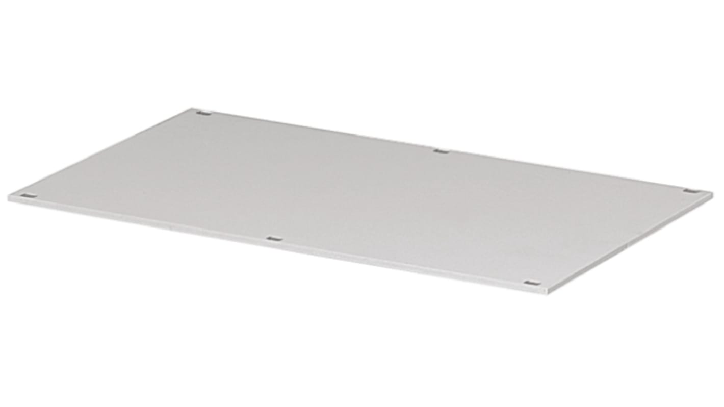 Bopla Natural Aluminium Rack Panel, 2U, 84HP, 84 x 426mm