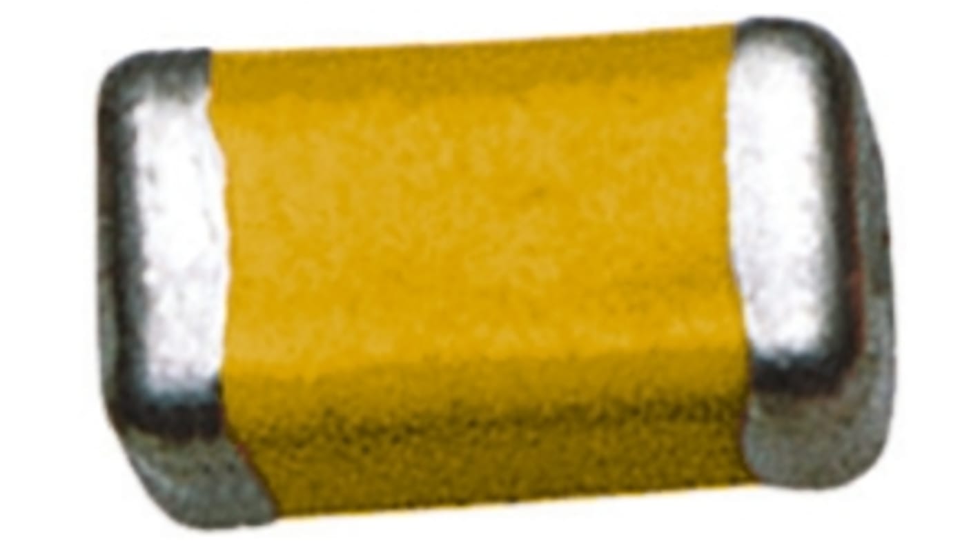 TDK 100pF Multilayer Ceramic Capacitor MLCC, 3kV dc V, ±10% , SMD