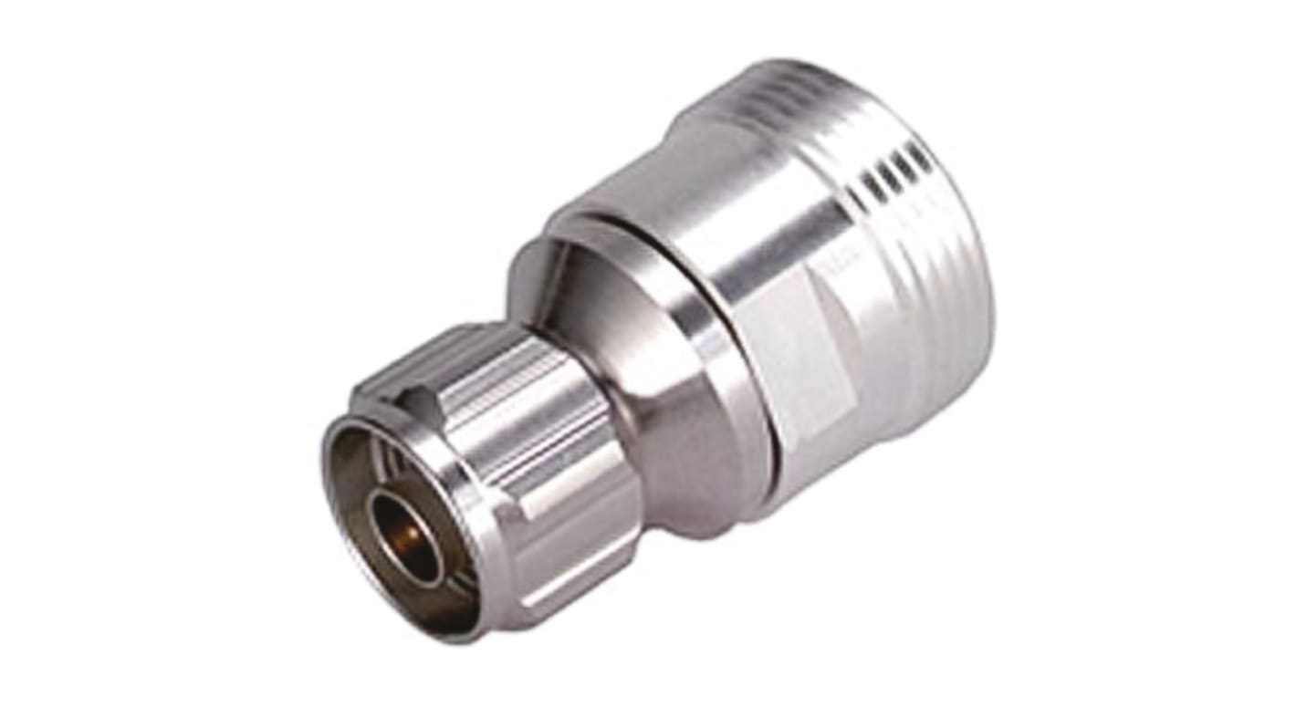 Adattatore RF Huber+Suhner, da N Maschio a 7/16 Femmina, 50Ω