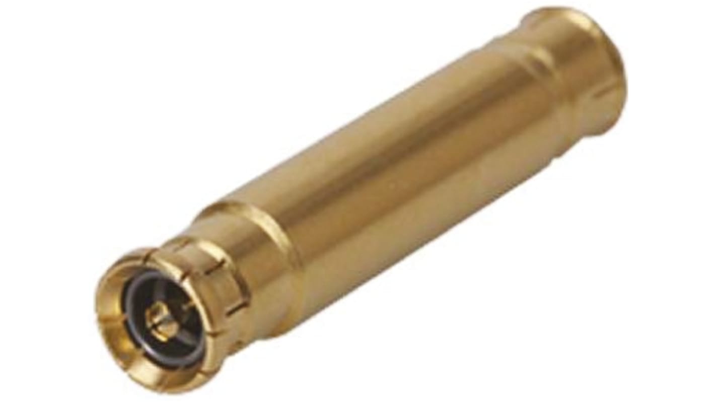 Huber+Suhner Straight 50Ω RF Adapter MBX Plug to MBX Plug 6GHz