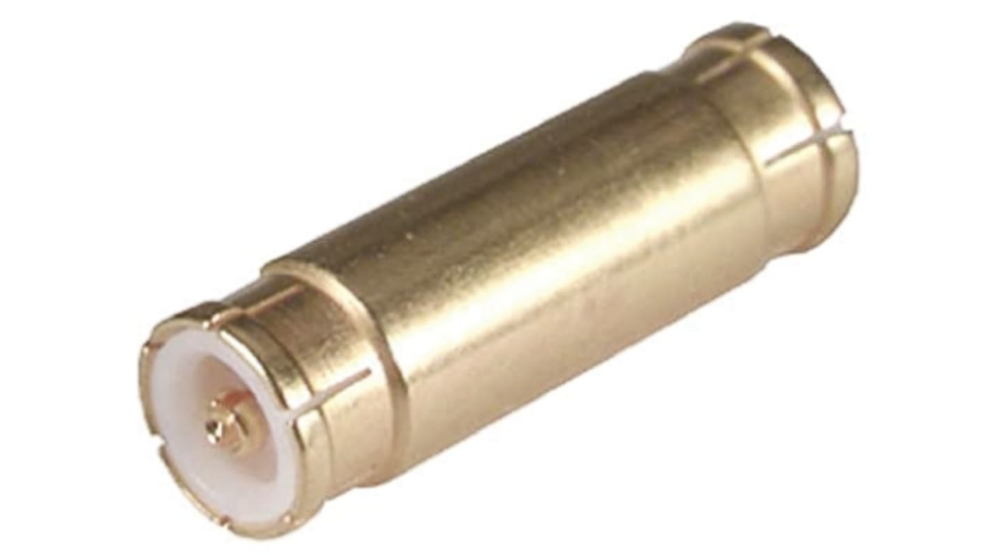 Huber+Suhner Straight 50Ω RF Adapter MMBX Plug to MMBX Plug 12.4GHz