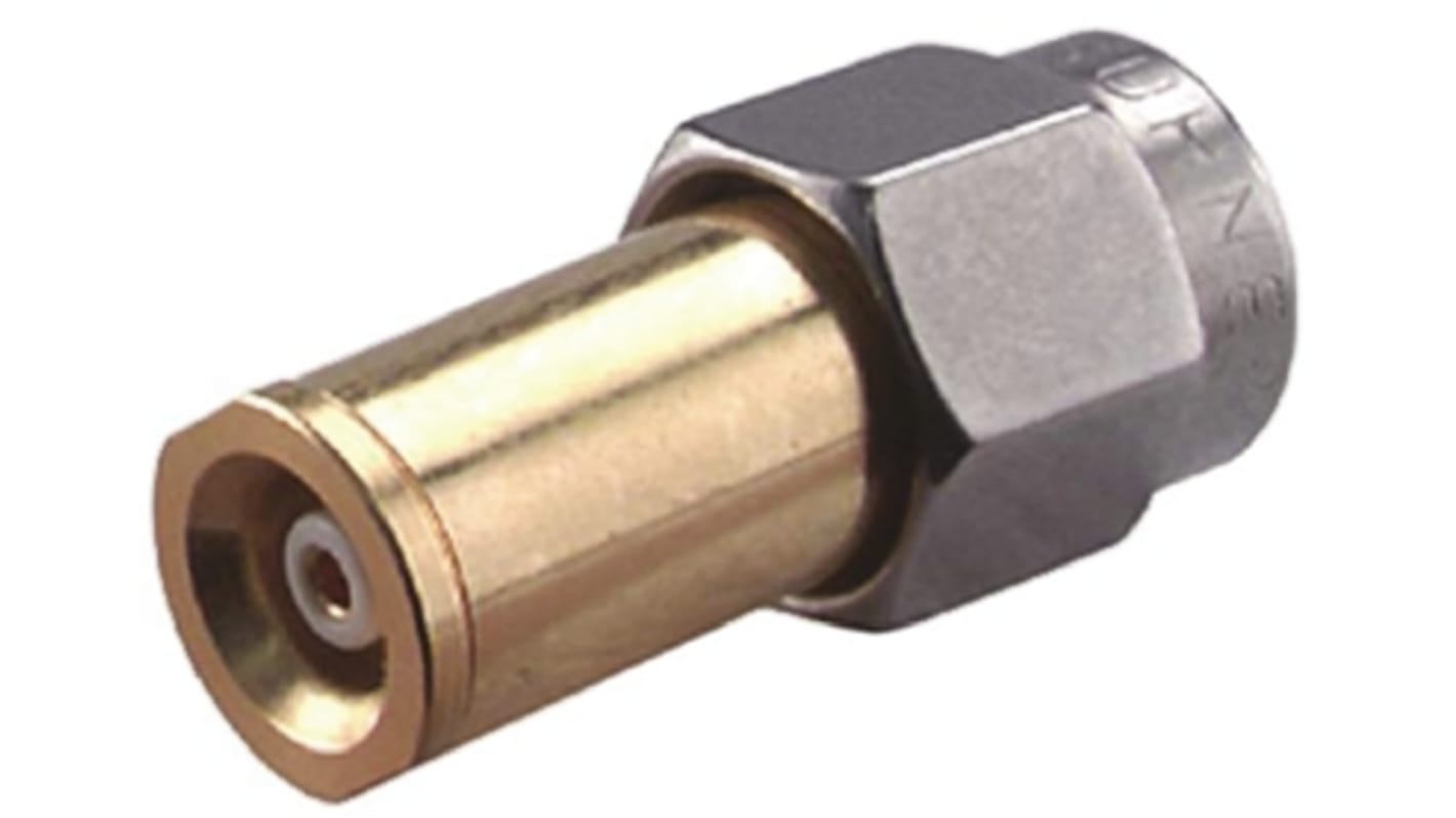 Adattatore RF Huber+Suhner, da SMA Maschio a MMBX Femmina, 50Ω