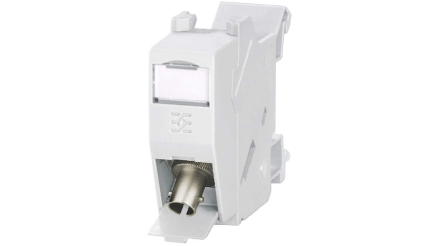 Weidmuller 2-Contact Interface Module, ST Connector, DIN Rail Mount