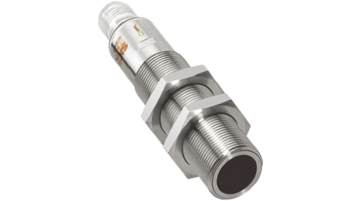 Rs-Online Sensore fotoelettrico Cilindrico SICK a retroriflessione rilevamento 100 mm → 5 m. uscita NPN