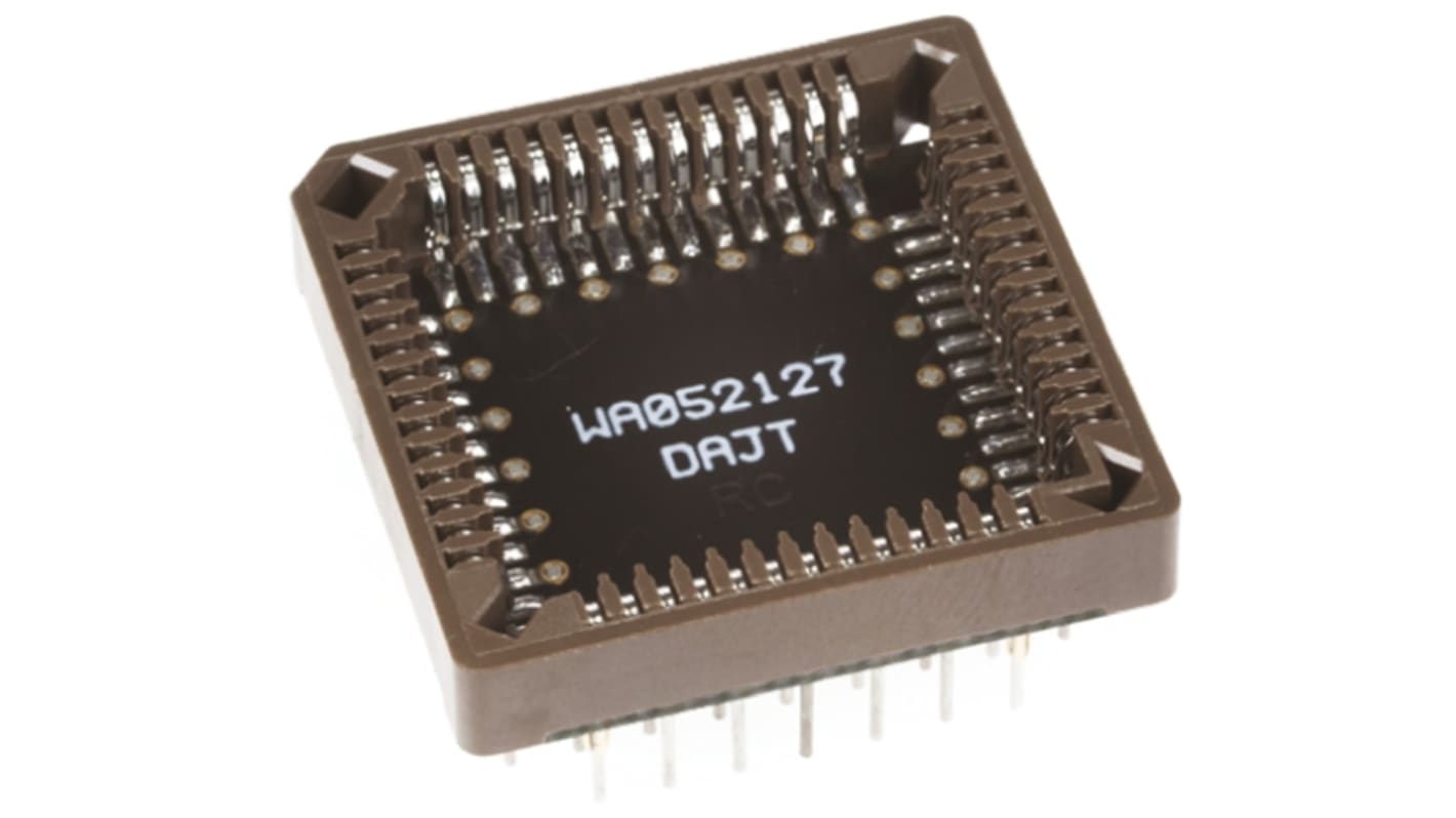 44 pin PLCC socket to 44 pin PGA adapter
