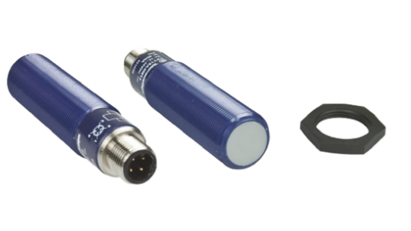Rs-Online Sensore di prossimità Cilindro filettato Telemecanique Sensors M18 rilevamento 1 m 12 → 24 V c.c
