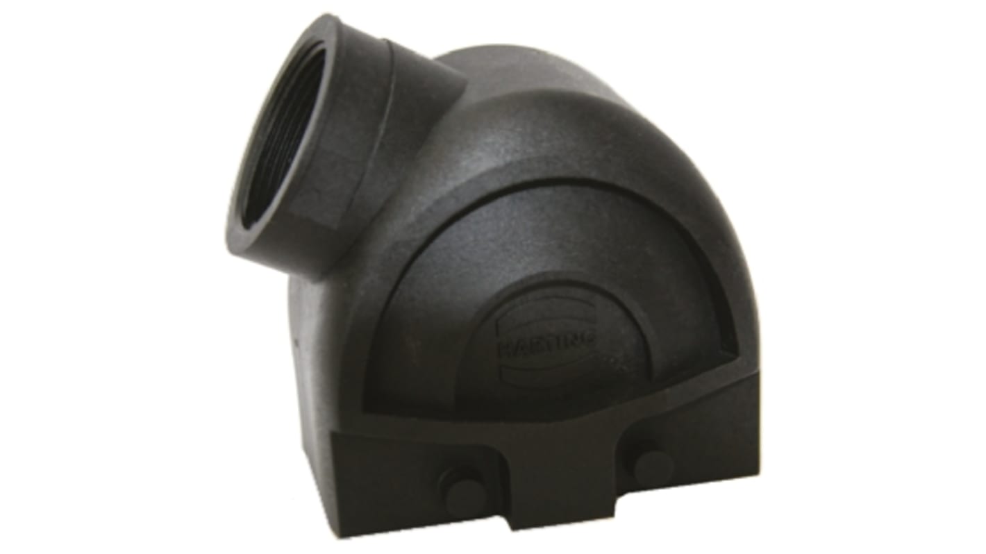 HARTING Han-Eco Heavy Duty Power Connector Hood, M32 Thread, Side Entry