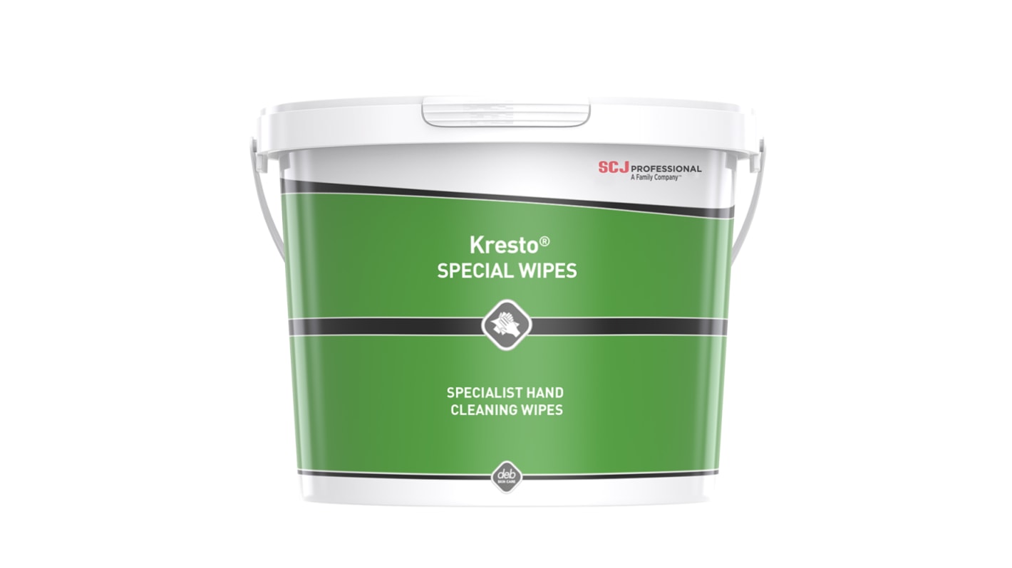 Salviette Monouso umidificate SCJ Professional Kresto® SPECIAL WIPES, col. Colore bianco, conf. da 150 pz.