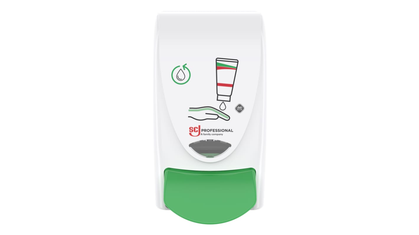 SCJ Professional 1L Wall Mounted Soap Dispenser for DEB Pure Restore, DEB Restore, DEB Restore Plus