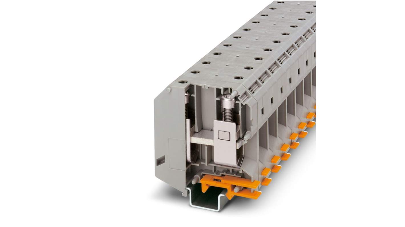 Phoenix Contact 3010013 UKH 95 Series Grey, 25 → 95mm², Single-Level, Screw Termination
