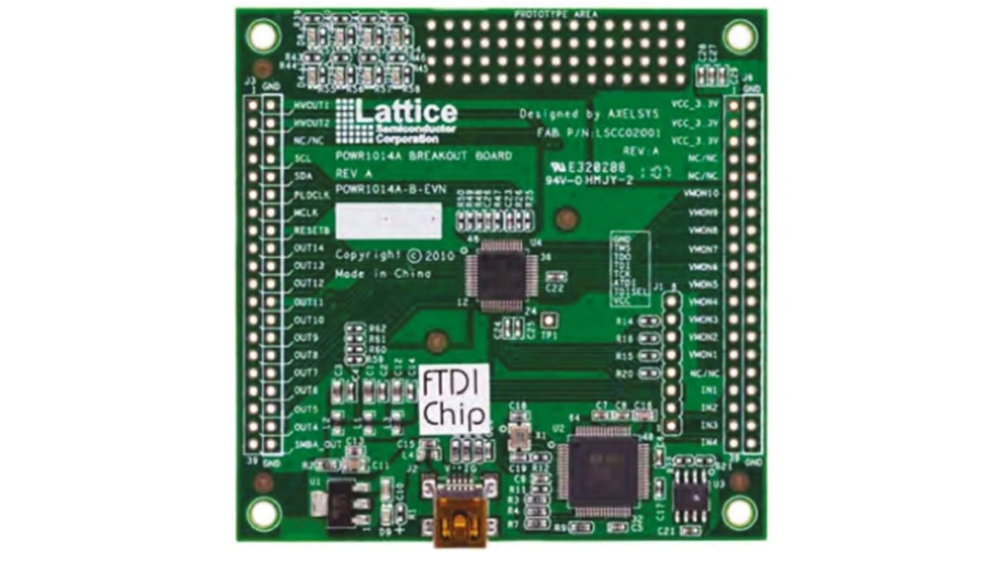 Lattice Semiconductor POWR1014A-B-EVN Breakout Board