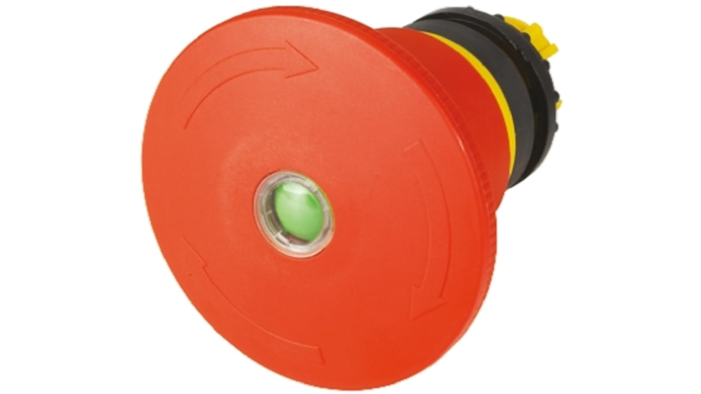 Eaton RMQ Titan M22 Series Latching Emergency Stop Push Button, 22mm Cutout, IP67