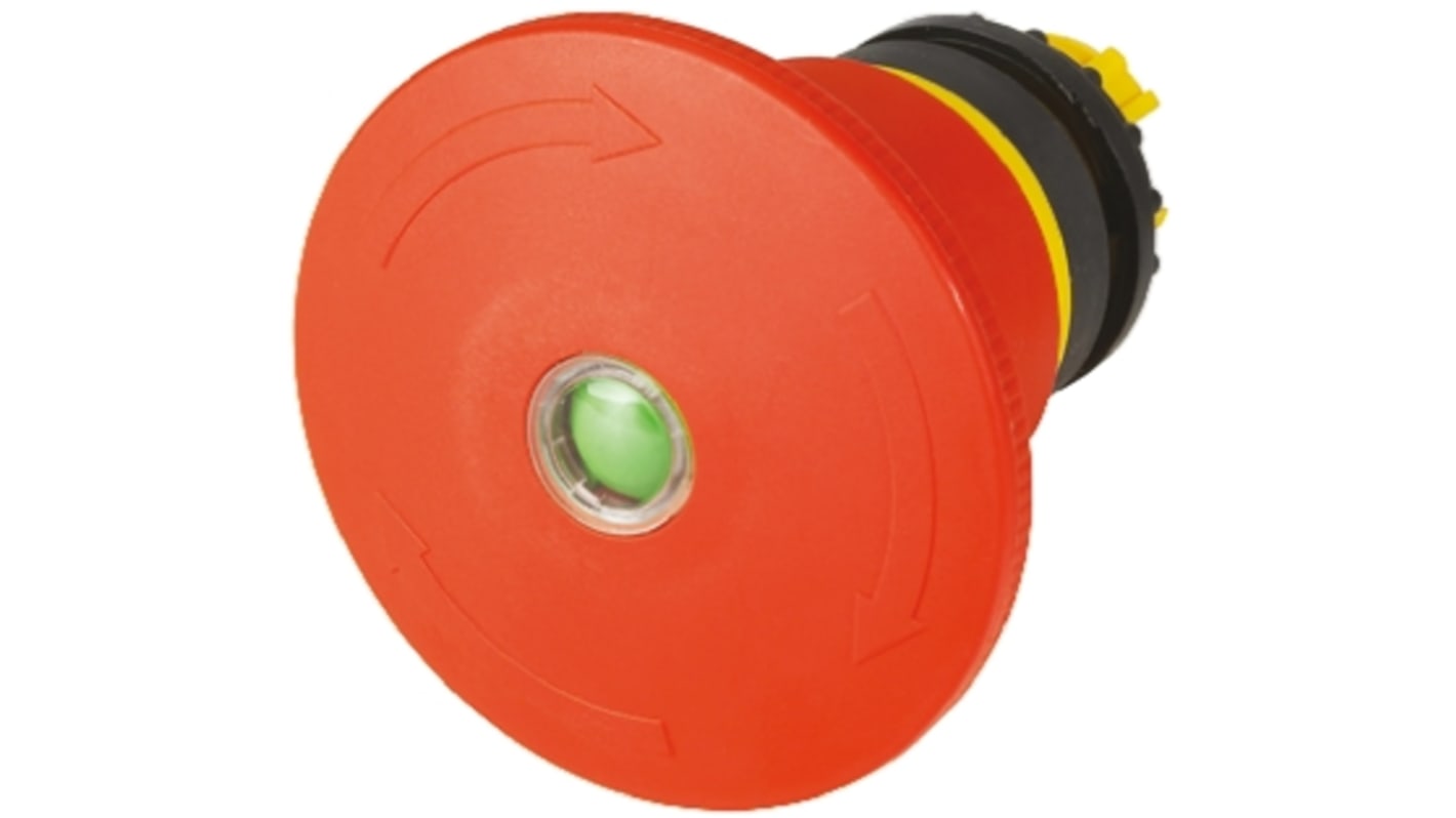 Seta de emergencia Eaton serie RMQ Titan M22, Ø de montaje 22mm, IP67