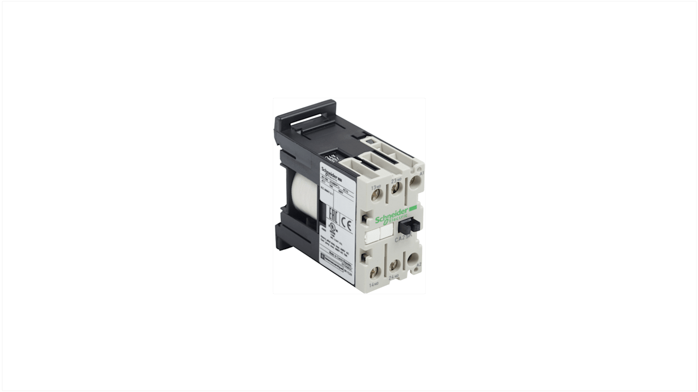 Schneider Electric 接触器, 触点10 A, 690 V 交流, 2 常开, CA2SK系列