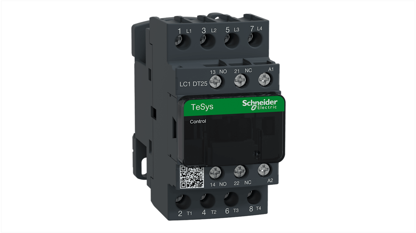 Stycznik 240 V AC Schneider Electric styki: 4 25 A 4NO Śruba LC1DT25U7