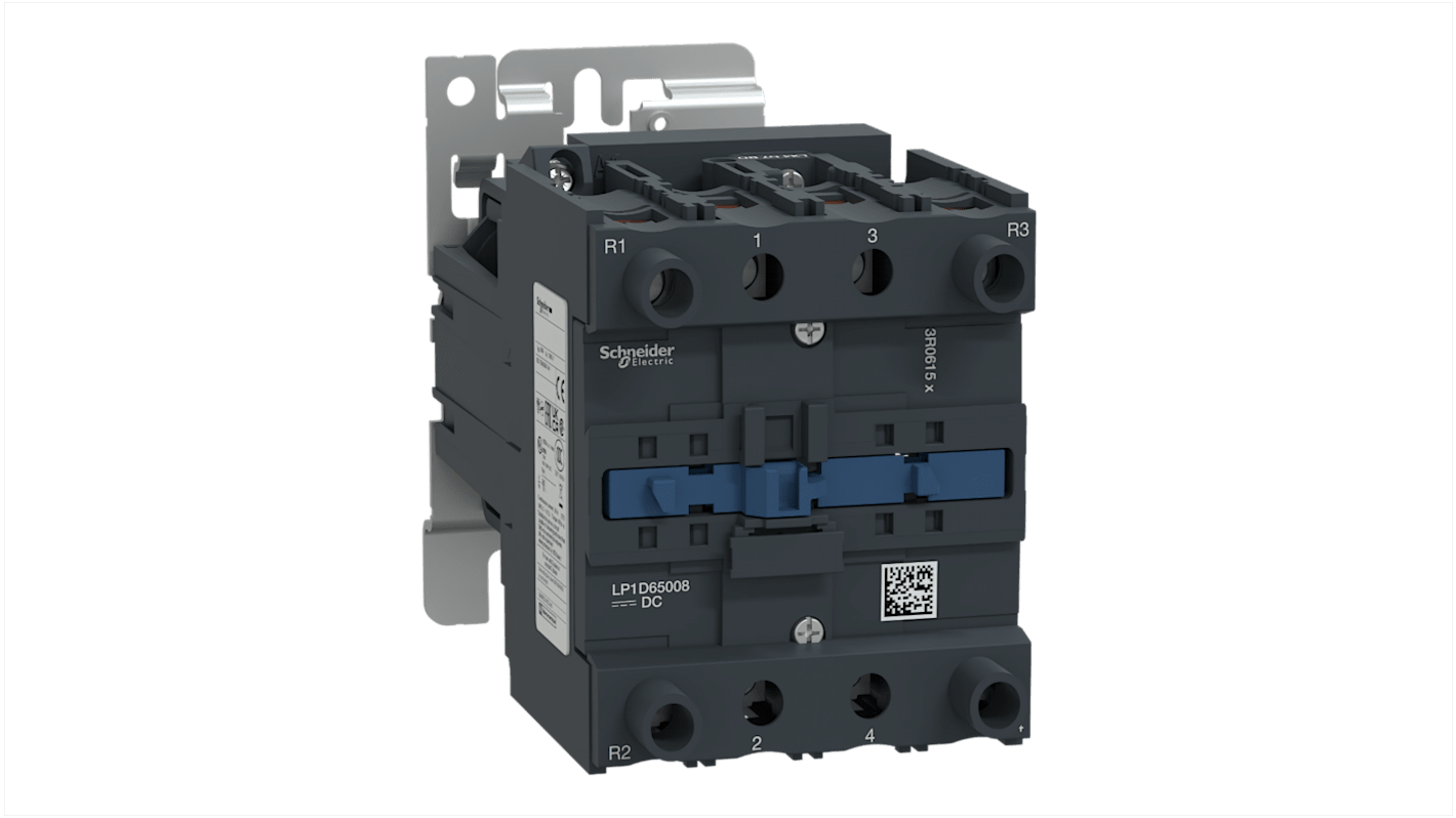 Stycznik 24 V dc Schneider Electric styki: 4 80 A 2NO + 2NC Śruba LP1D65008BD