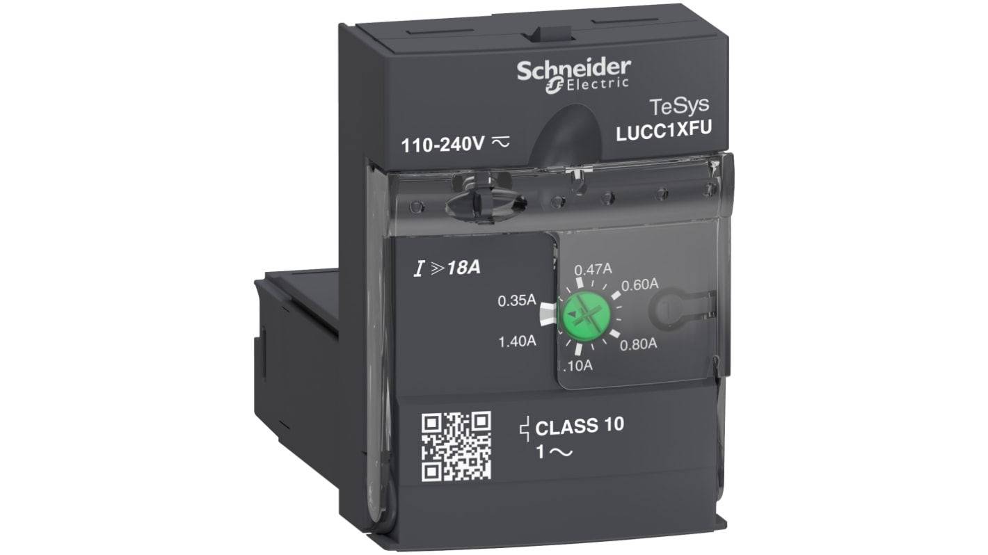 Schneider Electric TeSys Advanced Motor Starter, 0.35 → 1.4 A