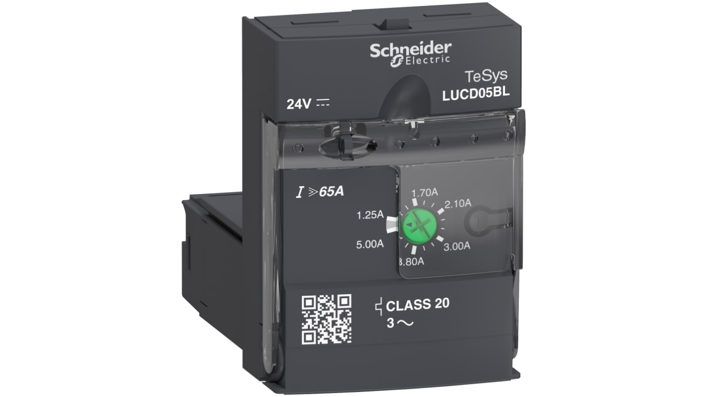 Schneider Electric TeSys Advanced Motor Starter, 3 kW, 1.25 → 5 A