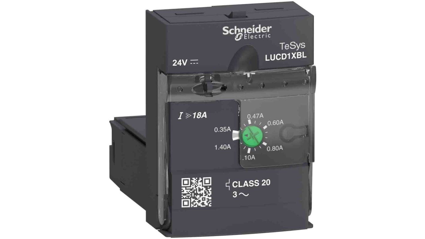 Schneider Electric TeSys Advanced Motor Starter, 0.25 kW, 0.35 → 1.4 A