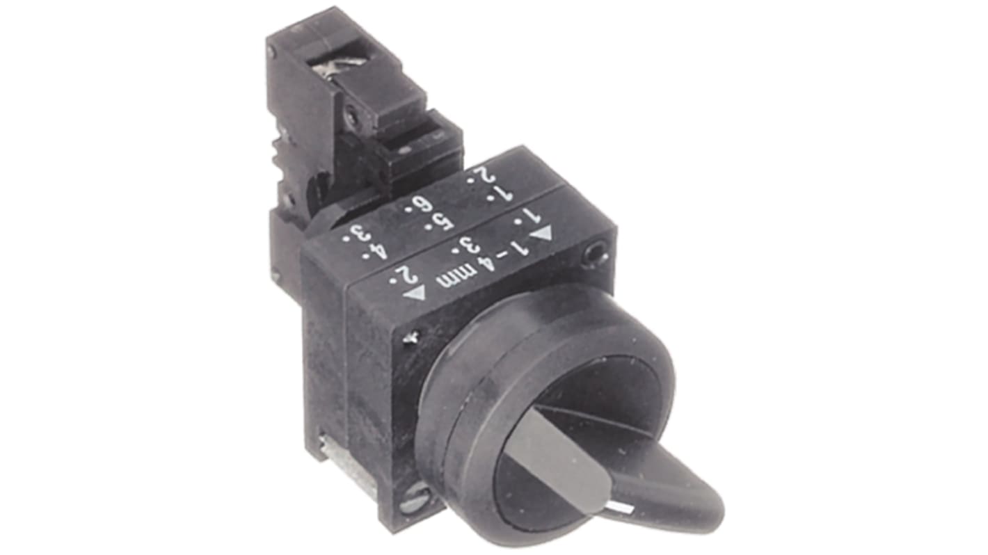 Siemens 2 Position 50° Rotary Switch, 400 V ac/dc, Latching Actuator