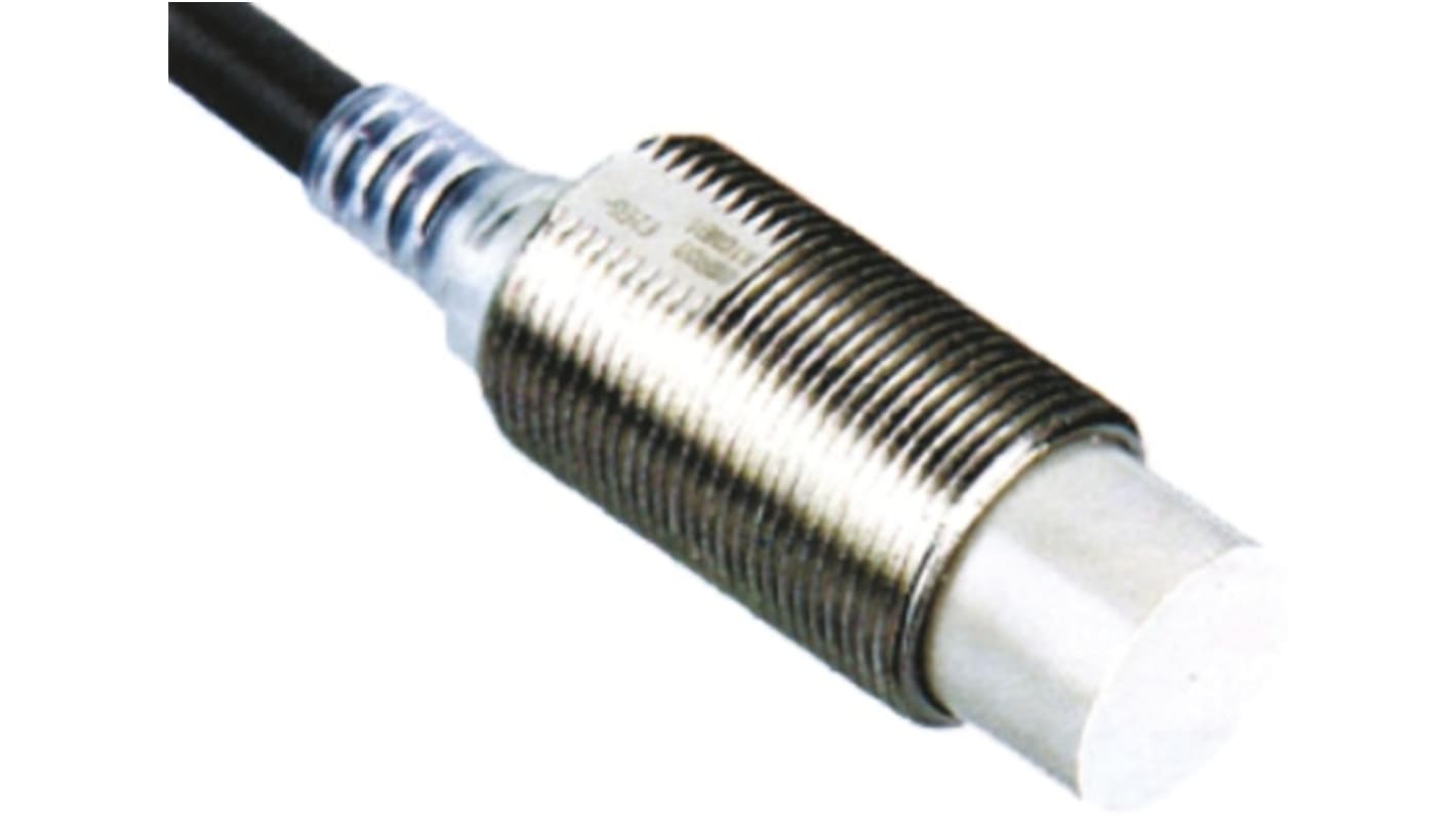 オムロン誘導 近接センサ 範囲： 10 mm ,M18 非埋込型 ,25Hz ,24 → 240 V AC