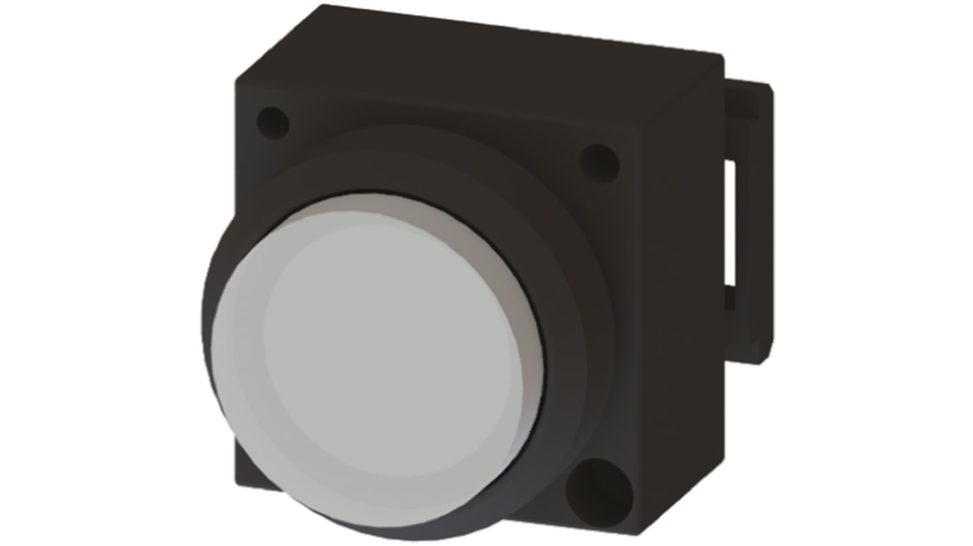 Siemens 3SB3 Series Clear Round, Momentary Actuation, 22mm Cutout