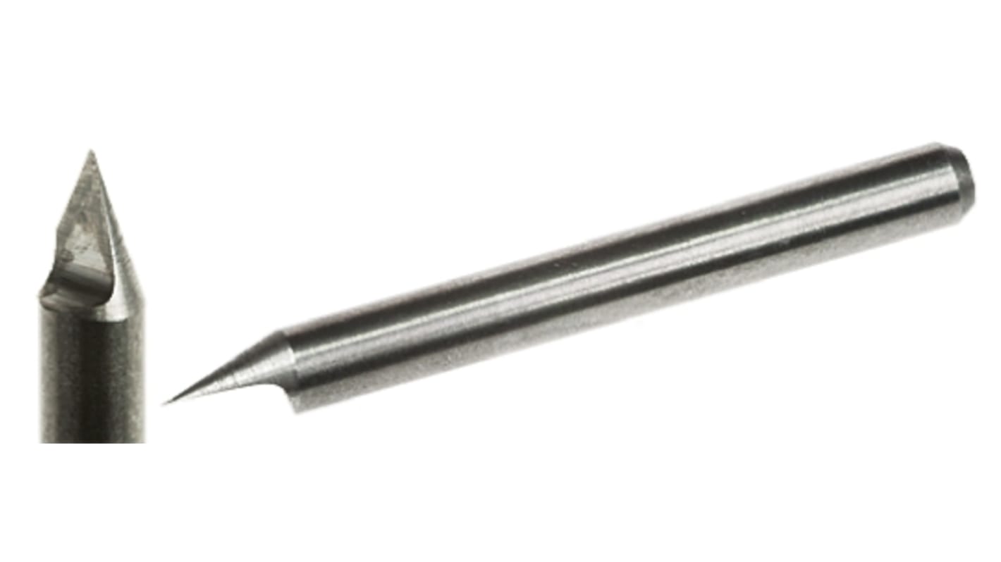 Fresa CIF, tagliente da Ø 0.2mm, gambo da Ø 3,17 mm