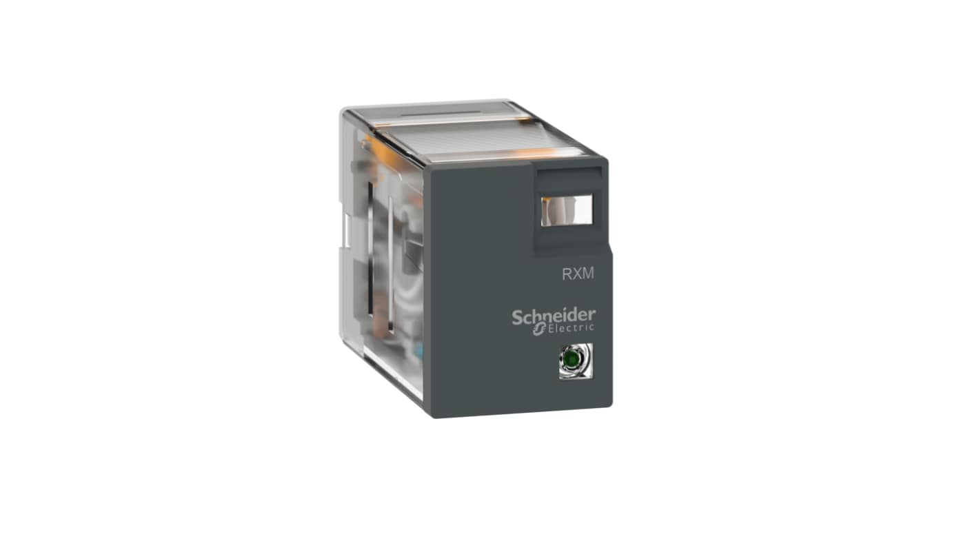 Schneider Electric Power Relay, 110V dc Coil, 4PDT